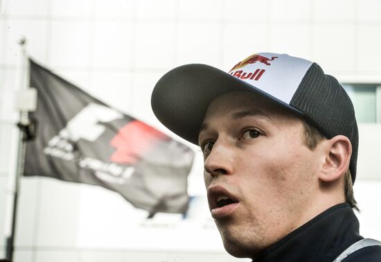 Preparations for Russian leg of Formula One World Championship circuit racing series