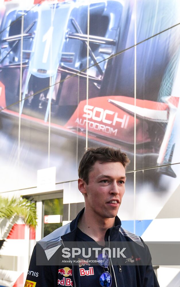 Preparations for Russian round of FIA Formula One World Championship