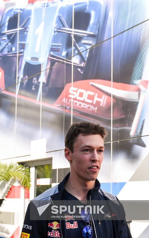 Preparations for Russian round of FIA Formula One World Championship