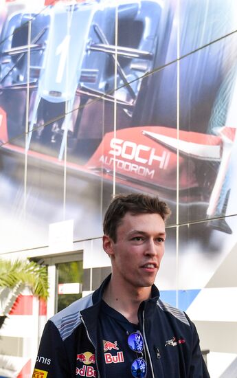 Preparations for Russian round of FIA Formula One World Championship