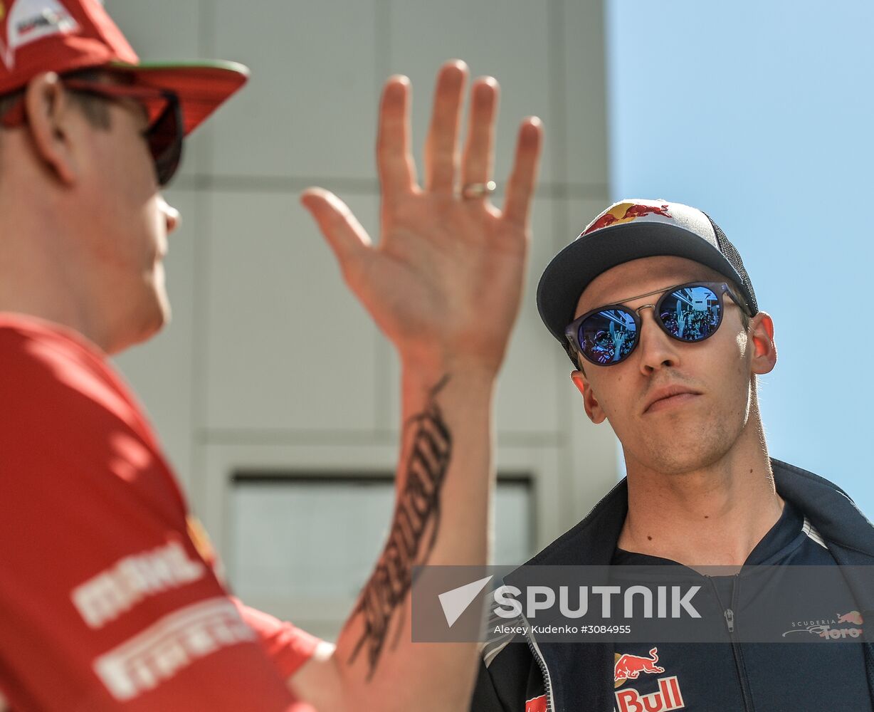 Preparations for Russian round of FIA Formula One World Championship