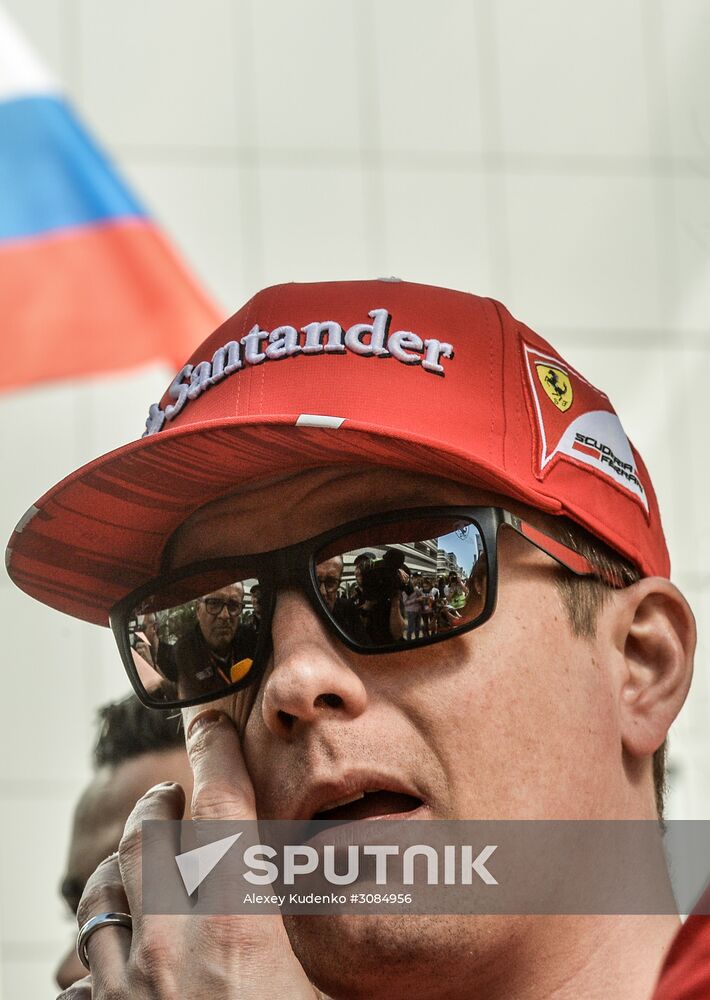 Preparations for Russian round of FIA Formula One World Championship