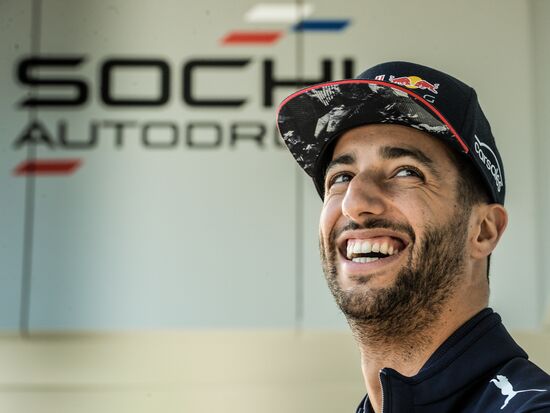 Preparations for Russian round of FIA Formula One World Championship