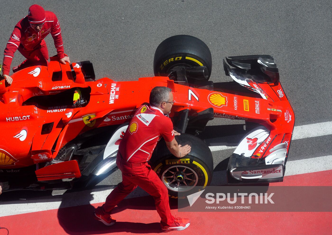 Preparations for Russian round of FIA Formula One World Championship