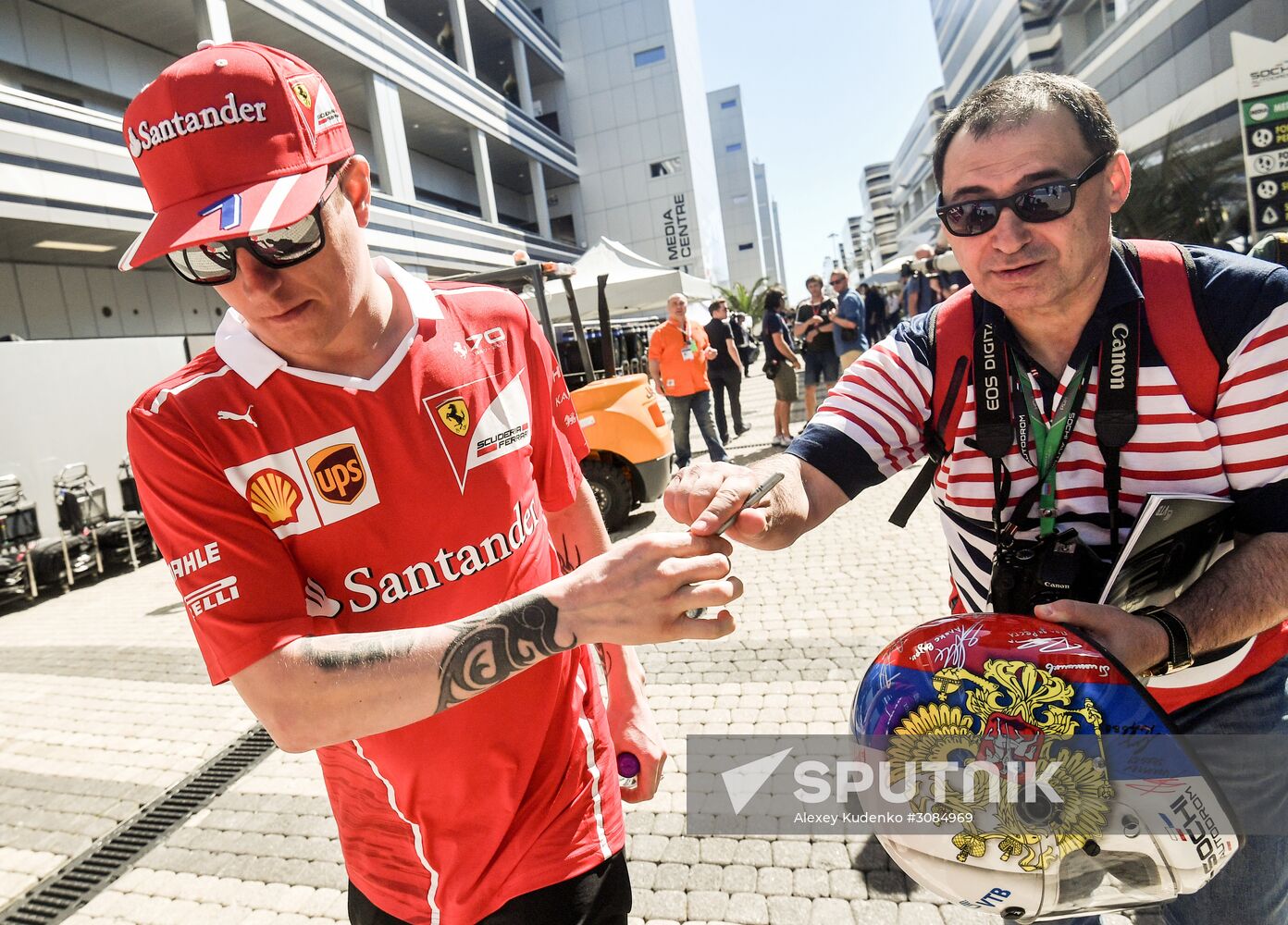 Preparations for Russian round of FIA Formula One World Championship