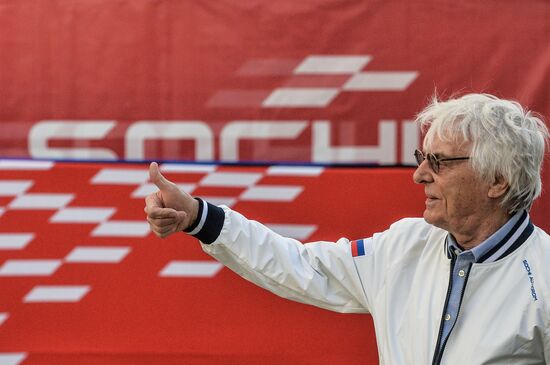 Preparations for Russian round of FIA Formula One World Championship