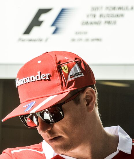 Preparations for Russian leg of Formula One World Championship circuit racing series