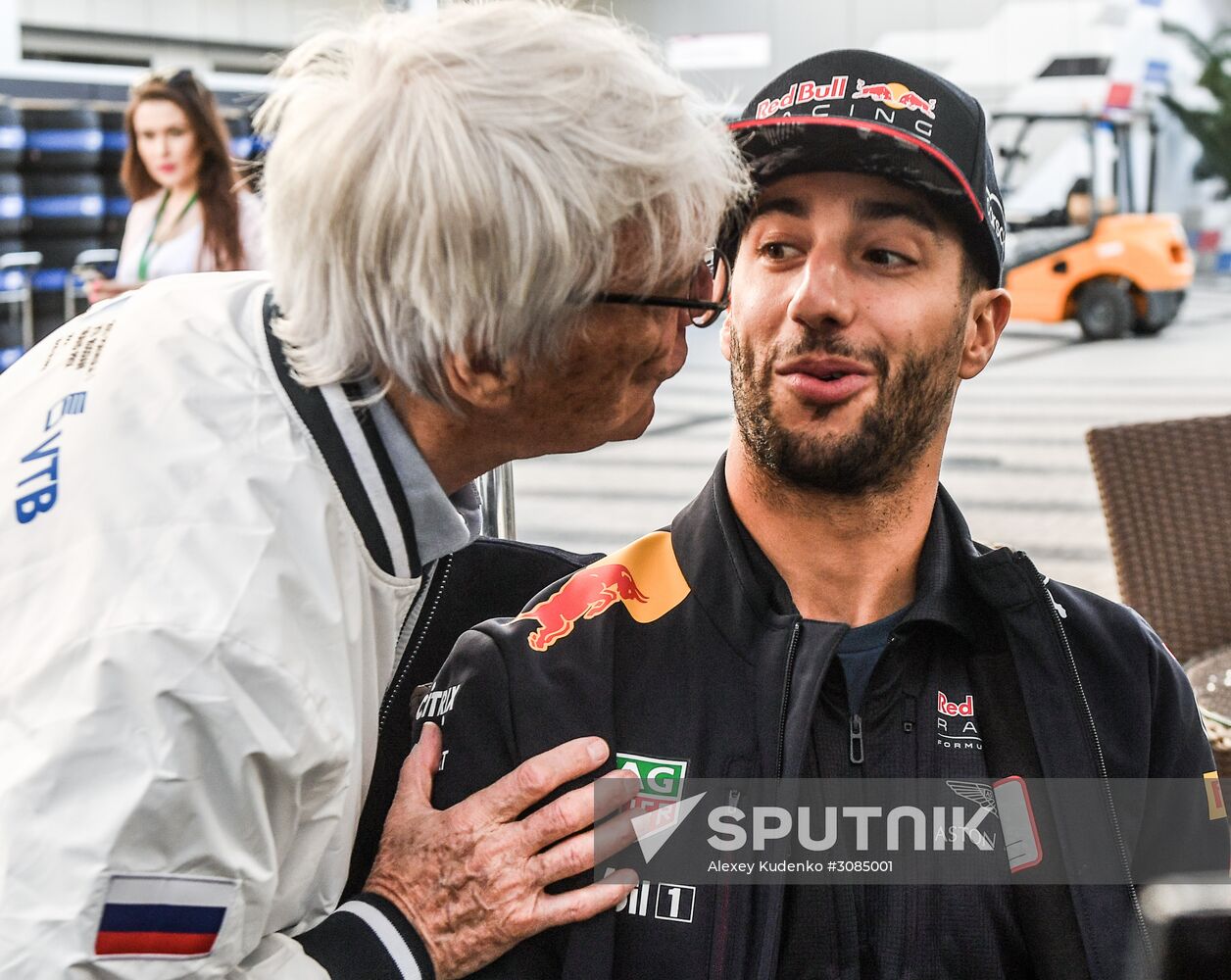 Preparations for Russian round of FIA Formula One World Championship