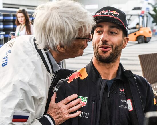 Preparations for Russian round of FIA Formula One World Championship