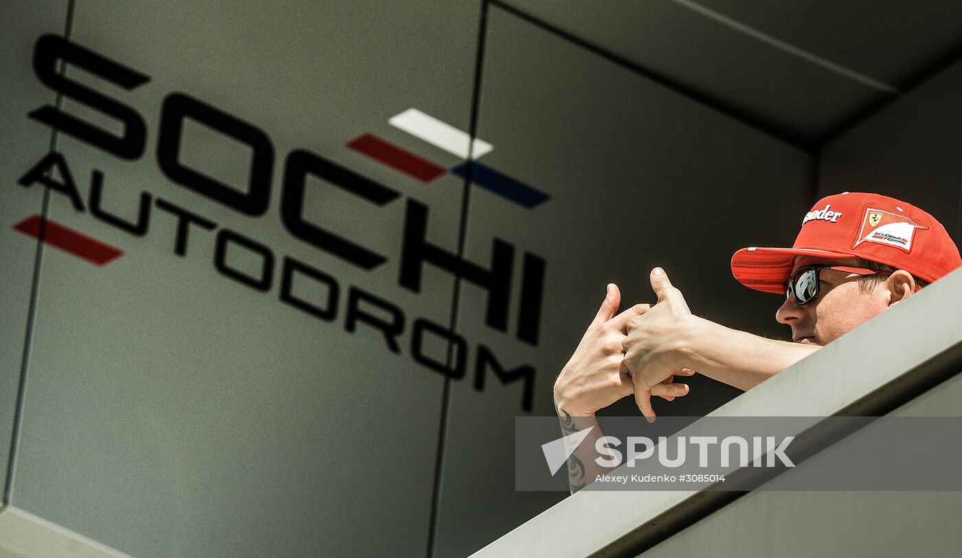 Preparations for Russian leg of Formula One World Championship circuit racing series