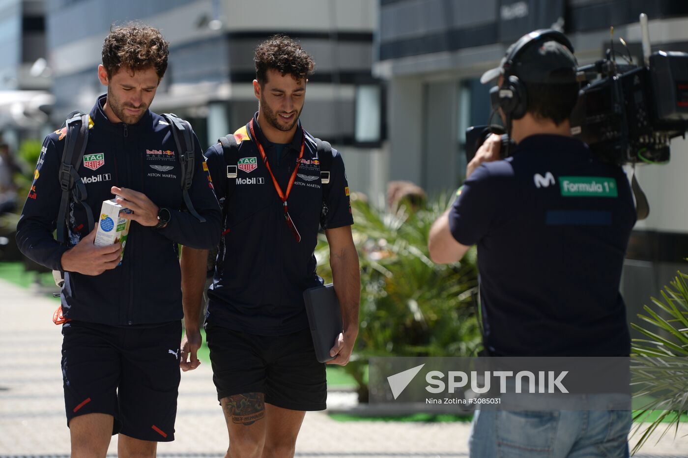 Preparations for Russian leg of Formula One