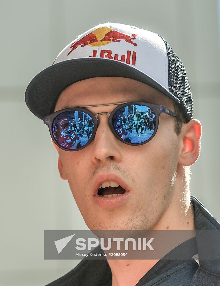 Preparations for Russian leg of Formula One