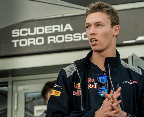 Preparations for Russian leg of Formula One