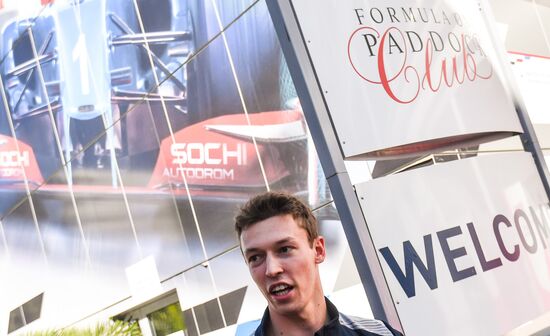 Preparations for Russian leg of Formula One