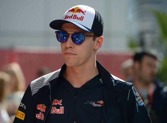 Preparations for Russian stage of Formula 1