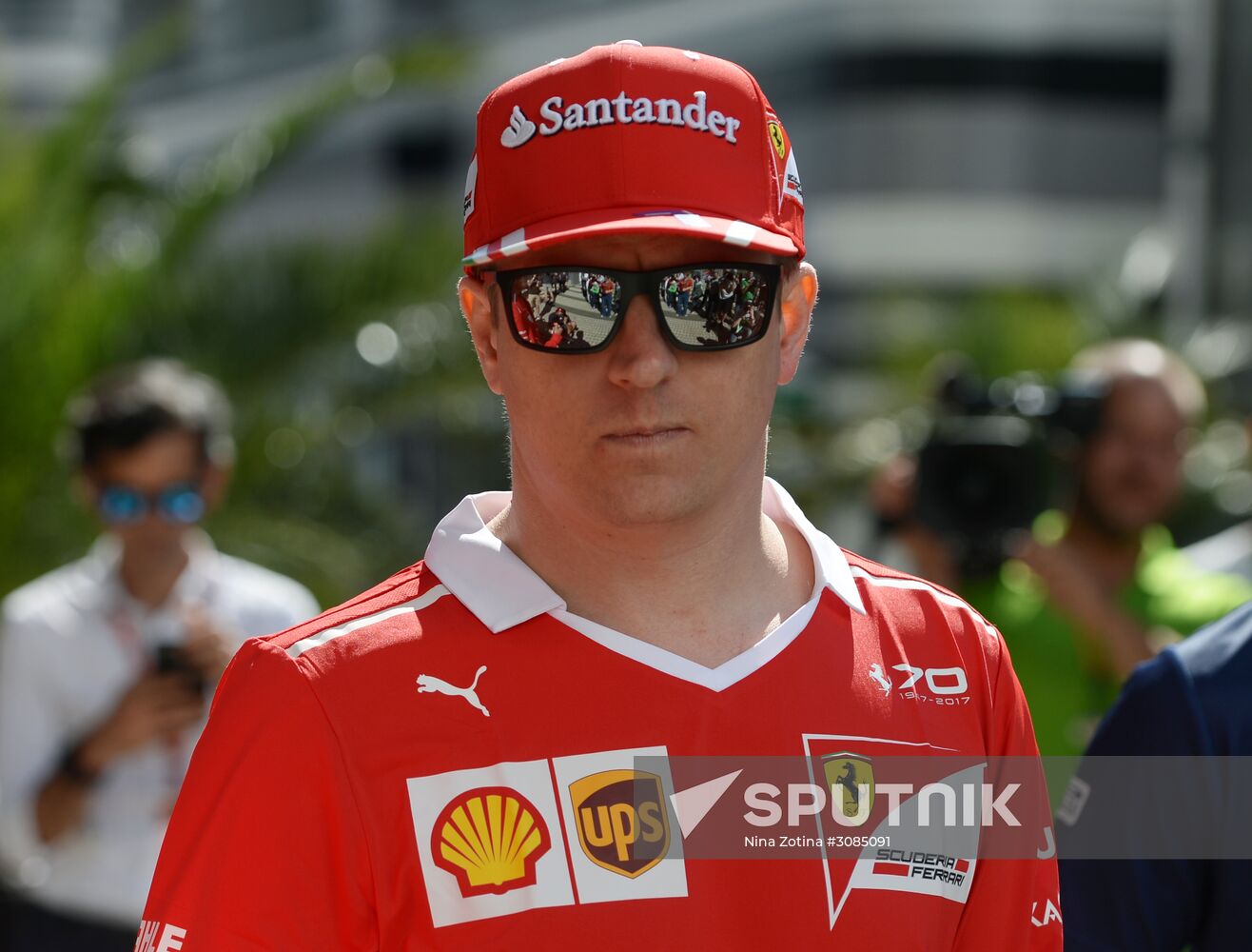 Preparations for Russian leg of Formula 1