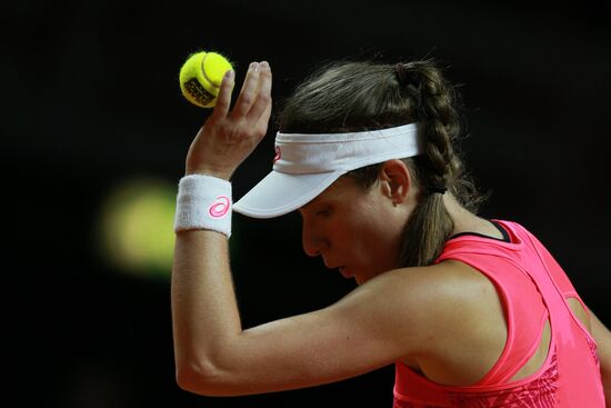 Tennis. WTA Porsche Tennis Grand Prix 2017. Day 4