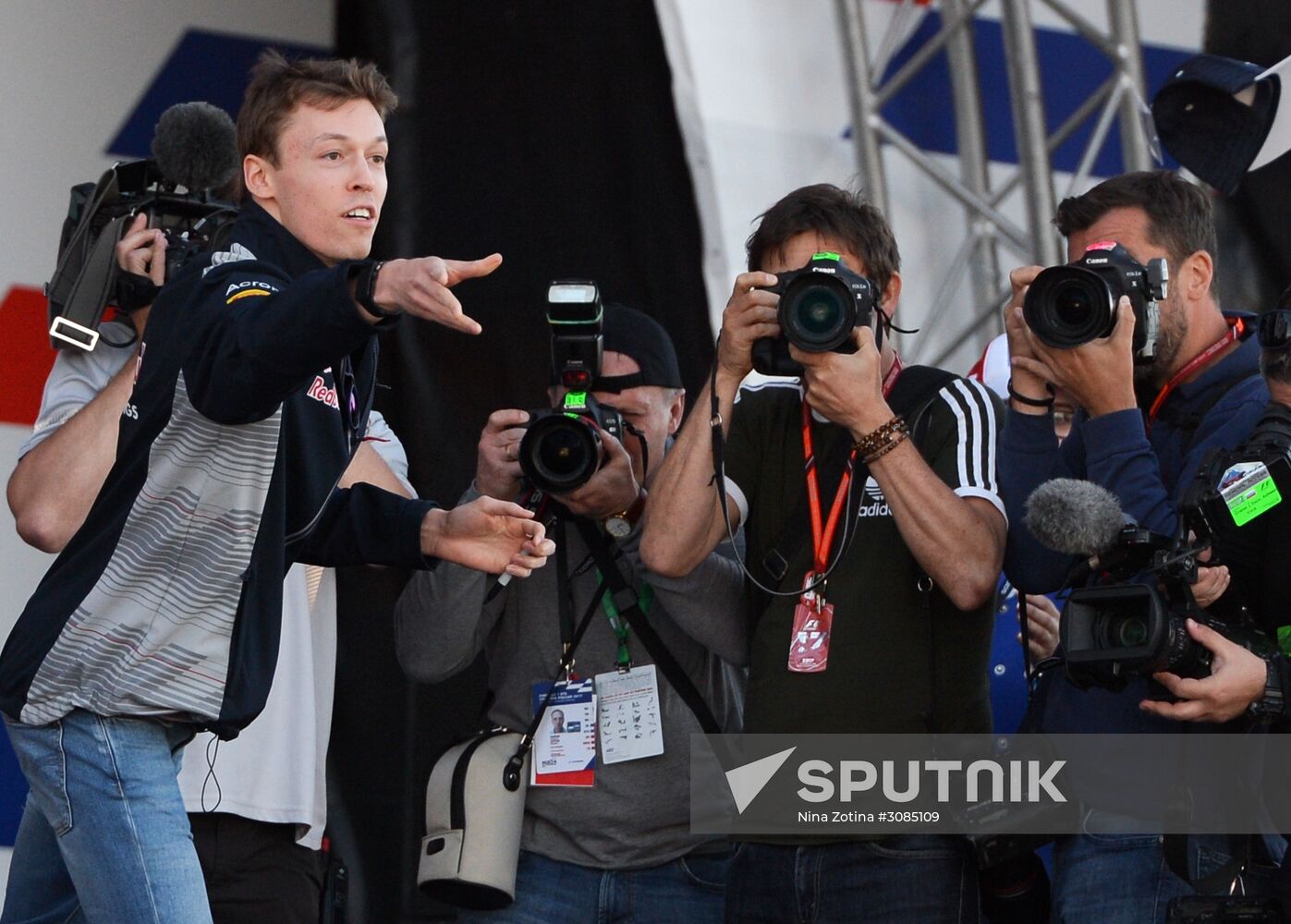 Preparations for Russian leg of Formula One