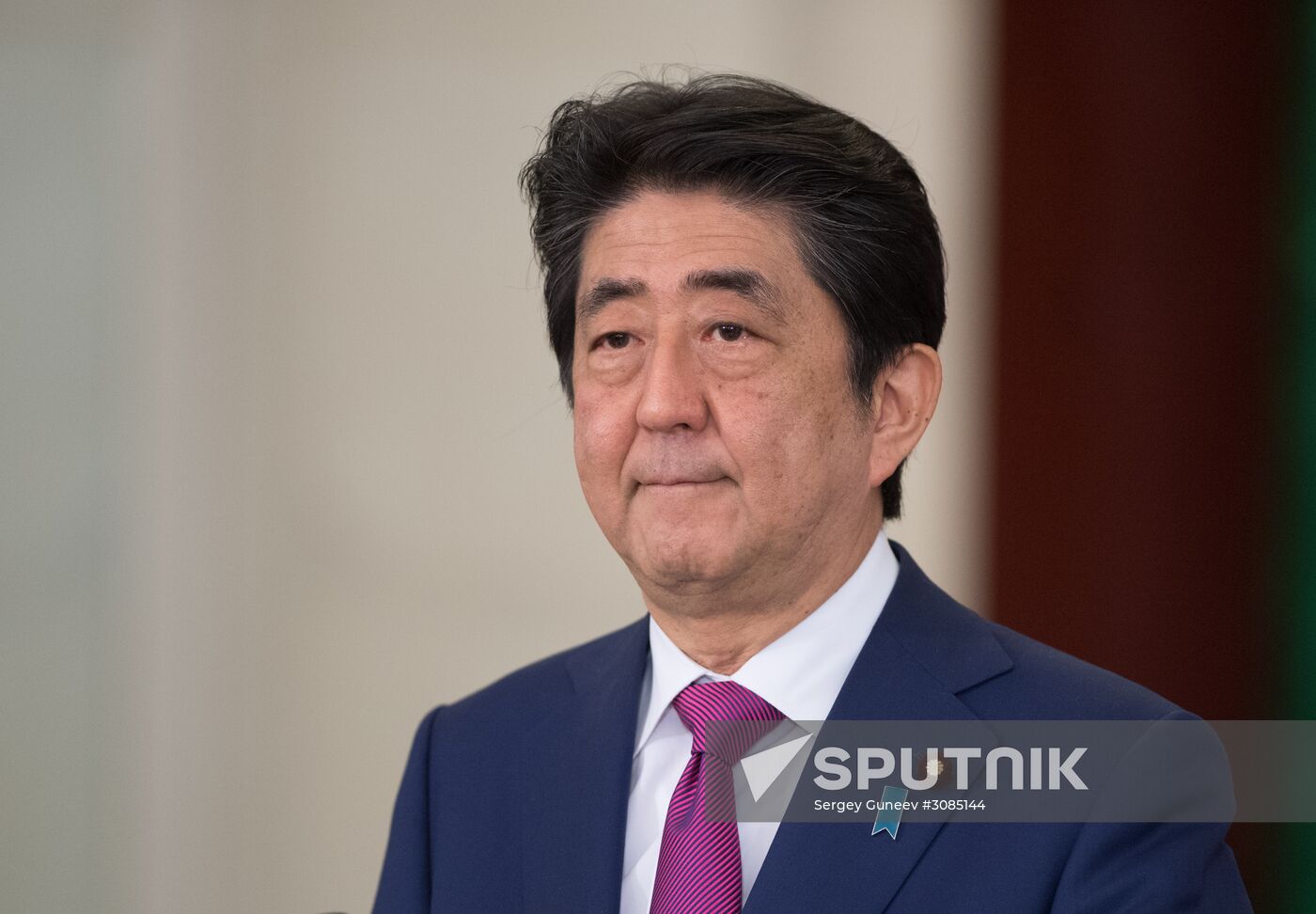 Russian President Vladimir Putin meets with Japanese Prime Minister Shinzo Abe