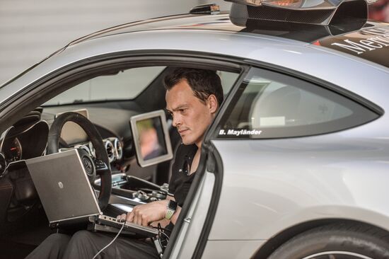 Preparations for Russian leg of Formula One World Championship circuit racing series