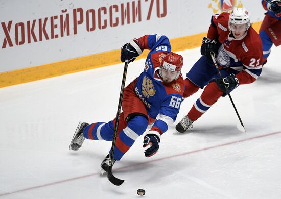 Ice hockey. Alrosa Cup. Norway vs. Russia
