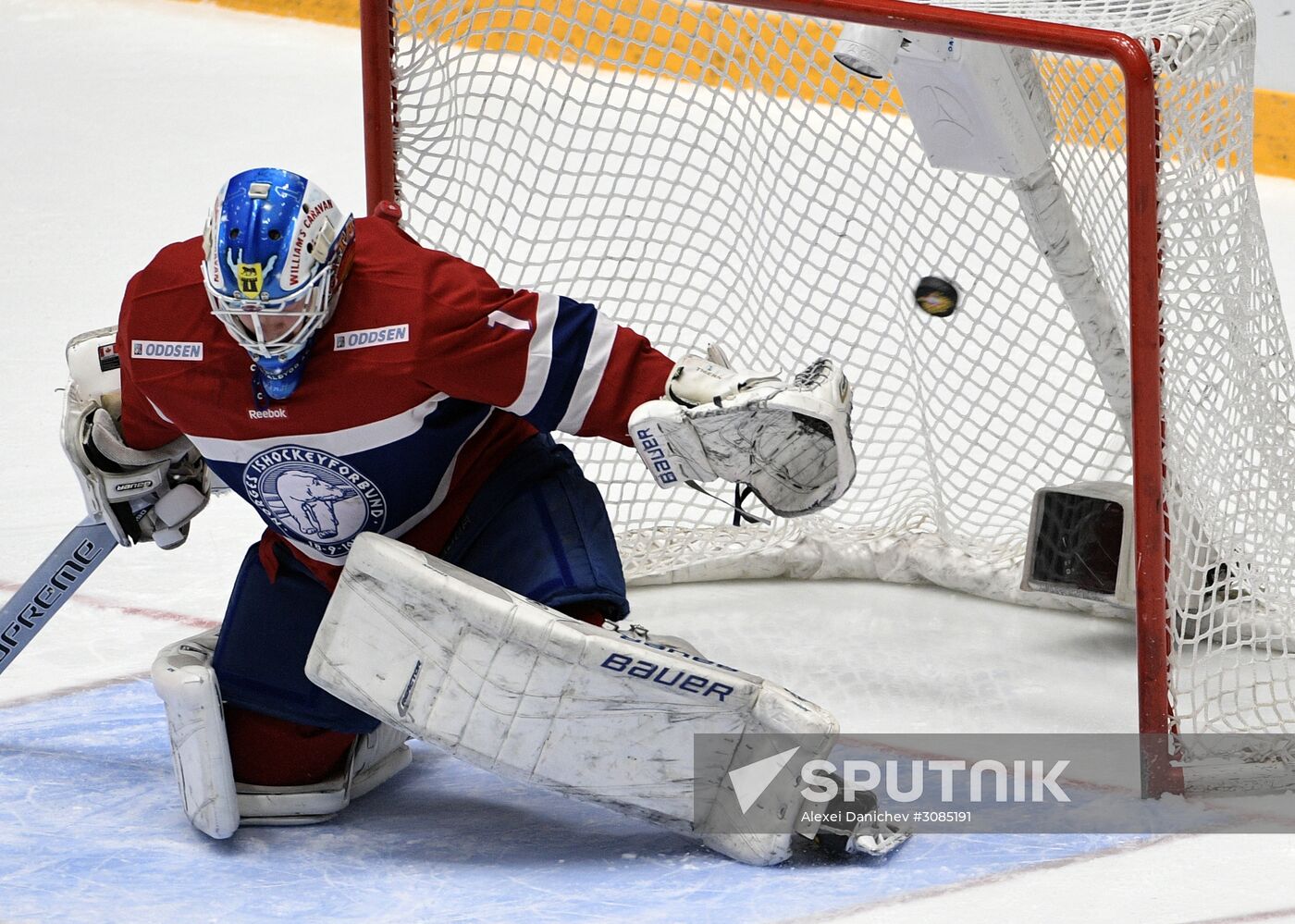 Ice hockey. Alrosa Cup. Norway vs. Russia