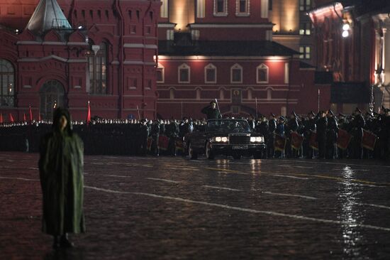 Victory Day Parade rehearsal on Red Square
