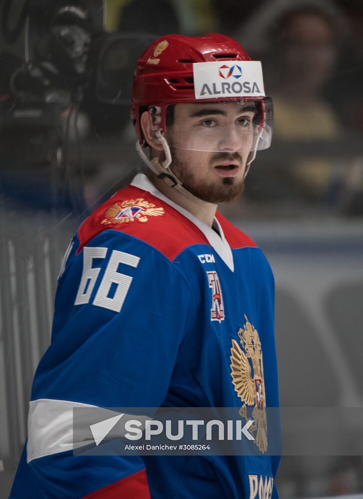 Ice hockey. Alrosa Cup. Norway vs. Russia