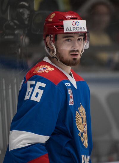 Ice hockey. Alrosa Cup. Norway vs. Russia