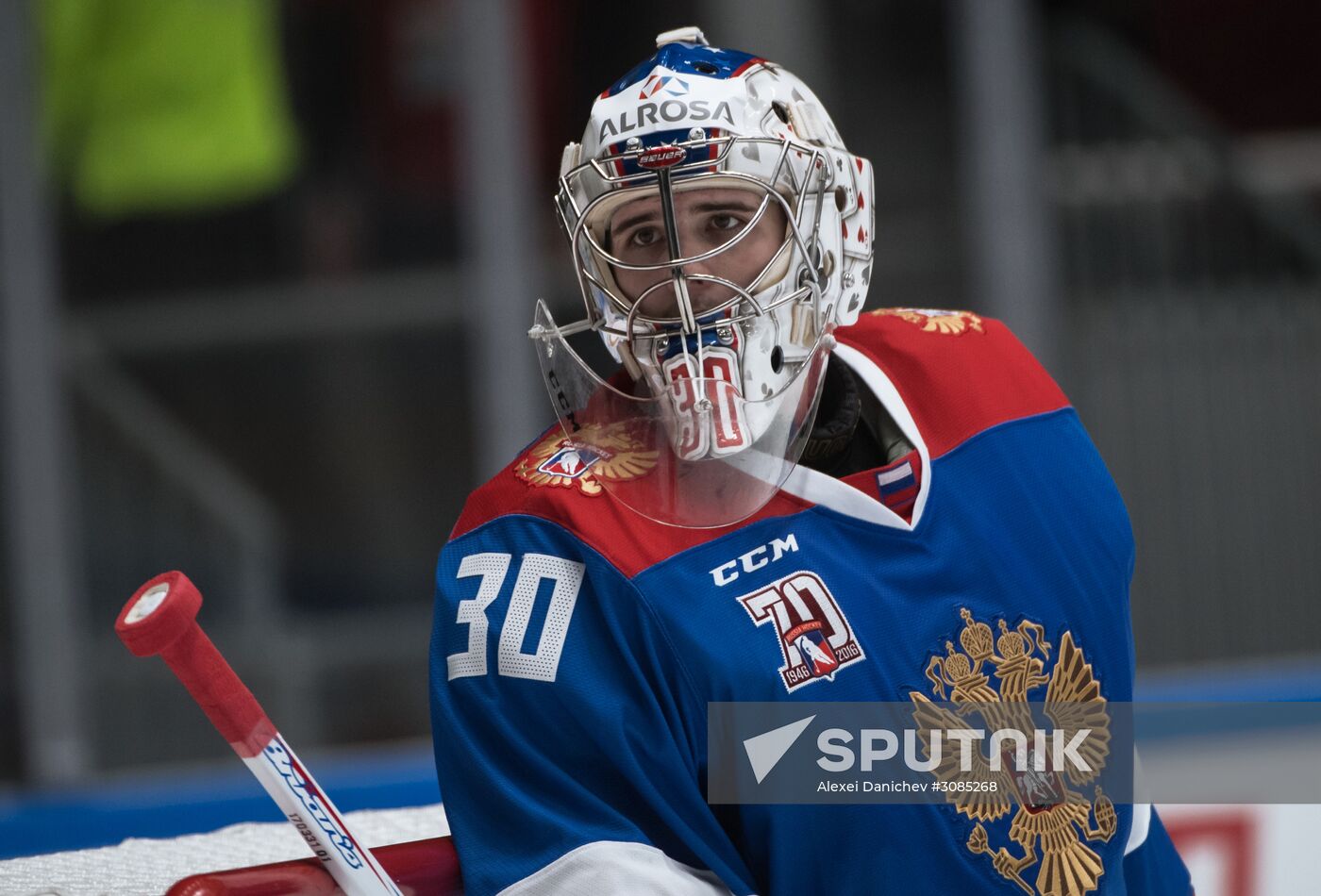 Ice hockey. Alrosa Cup. Norway vs. Russia