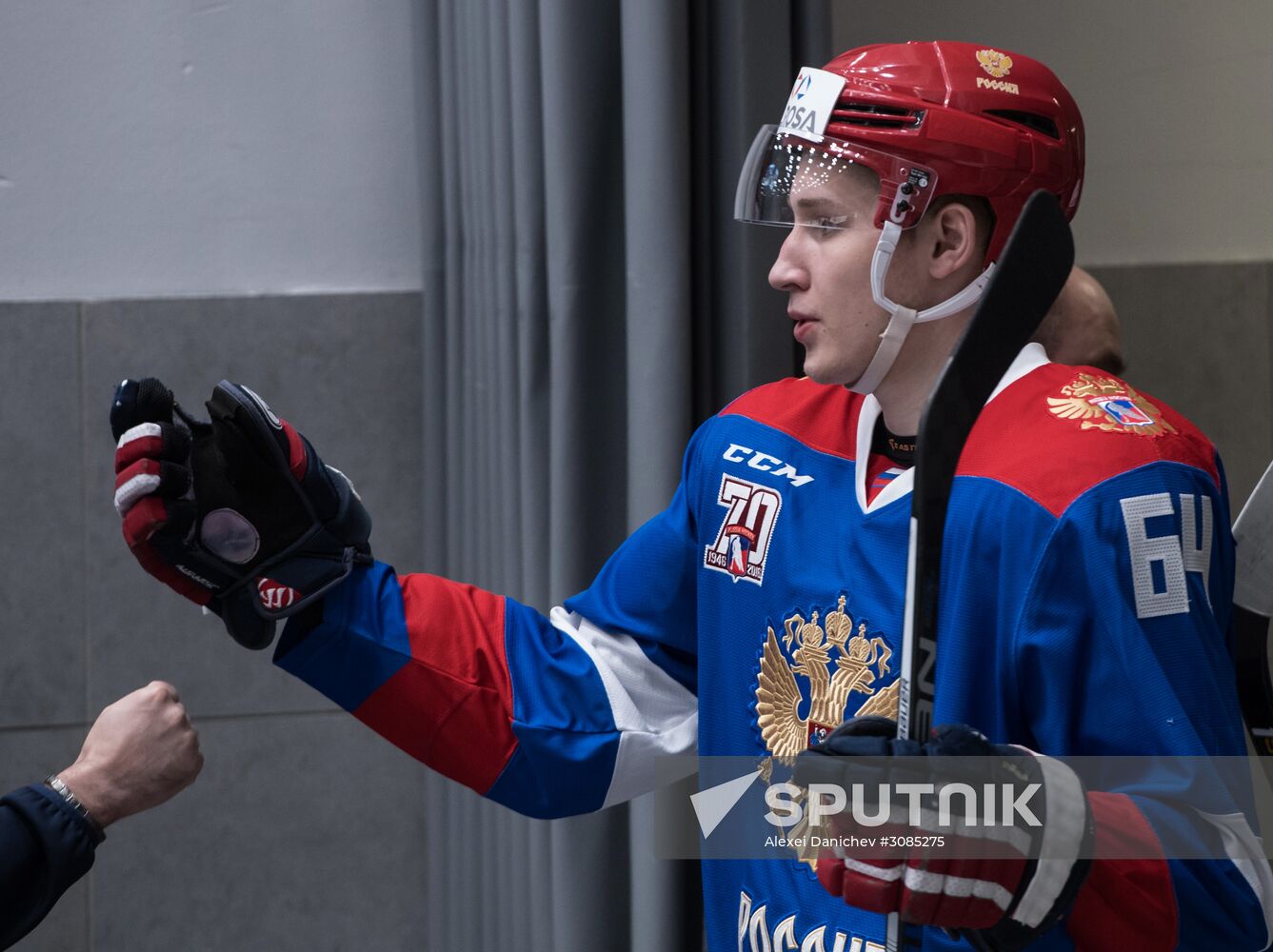 Ice hockey. Alrosa Cup. Norway vs. Russia