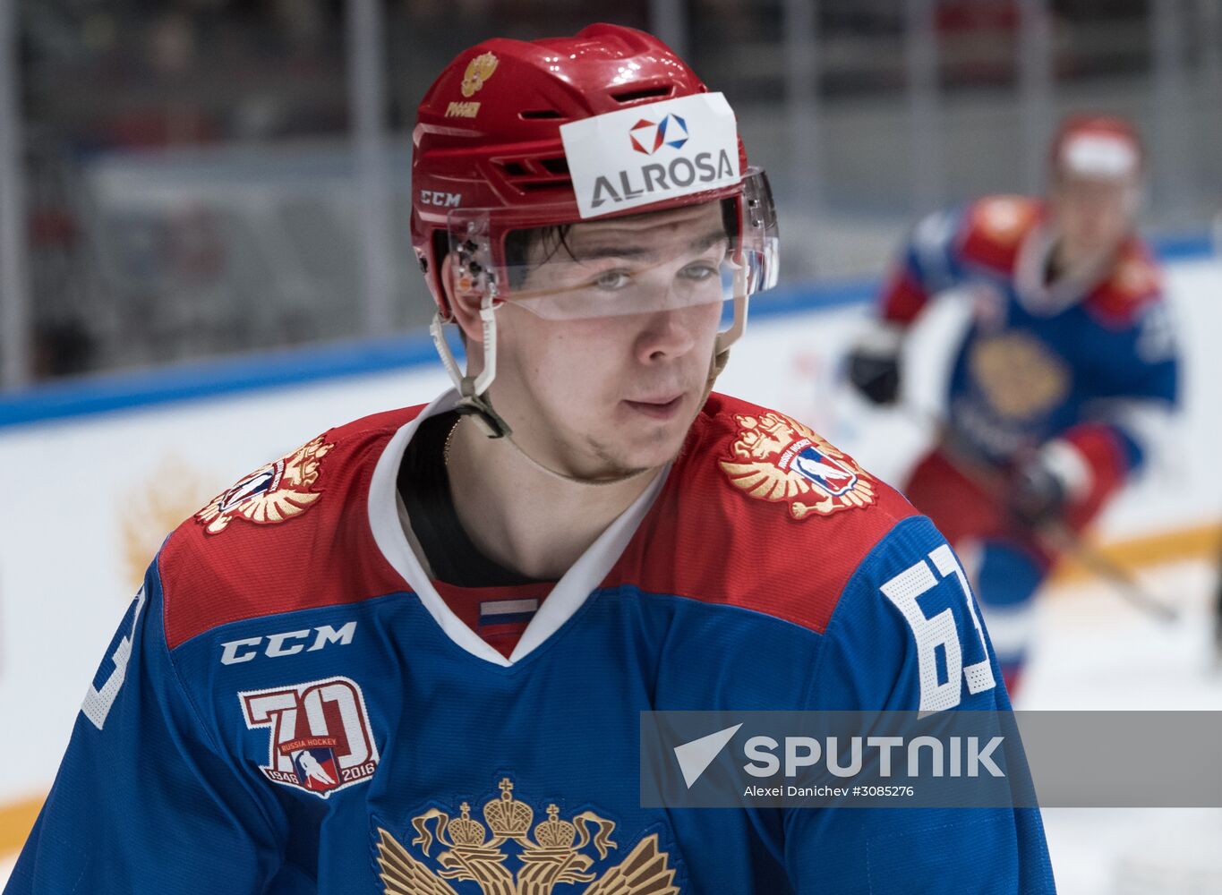 Ice hockey. Alrosa Cup. Norway vs. Russia