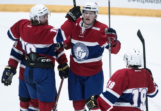 Ice hockey. Alrosa Cup. Norway vs. Russia