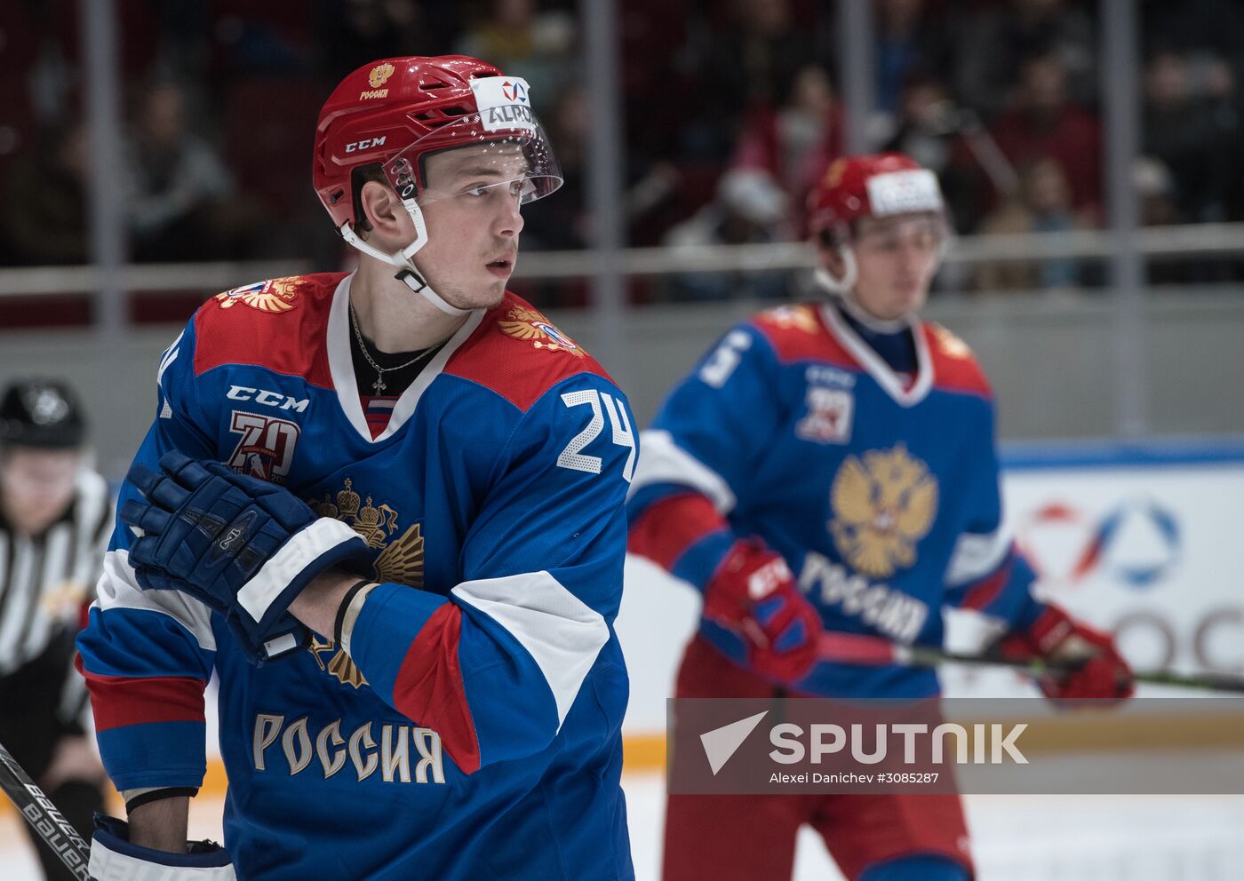 Ice hockey. Alrosa Cup. Norway vs. Russia