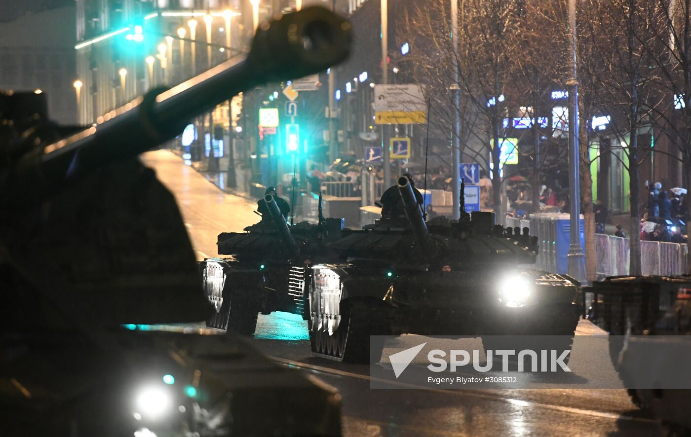 Preparations for Victory Parade in Moscow