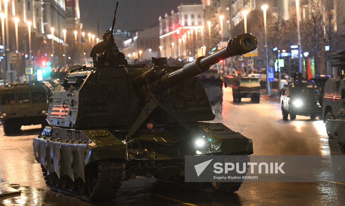 Preparations for Victory Parade in Moscow