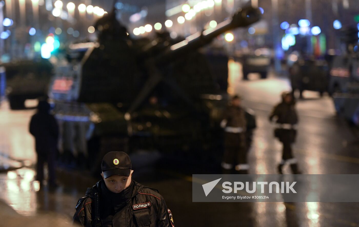 Preparations for Victory Parade in Moscow