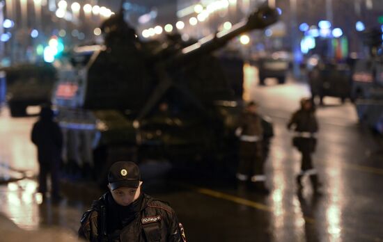 Preparations for Victory Parade in Moscow