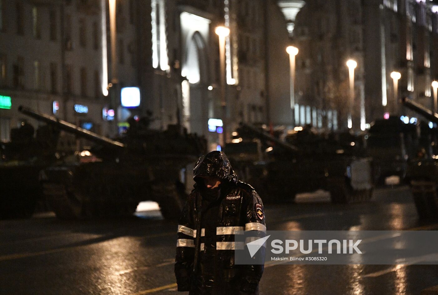 Preparations for Victory Parade in Moscow