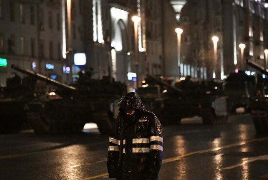 Preparations for Victory Parade in Moscow