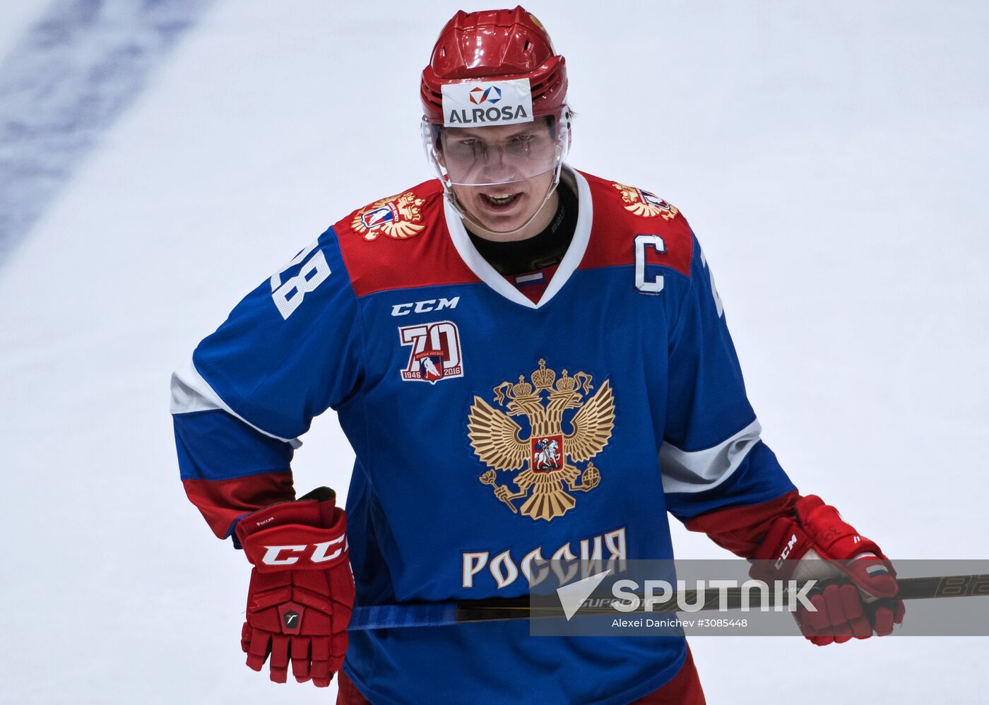 Ice hockey. Alrosa Cup. Norway vs. Russia