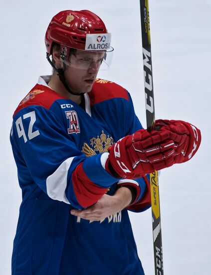 Ice hockey. Alrosa Cup. Norway vs. Russia
