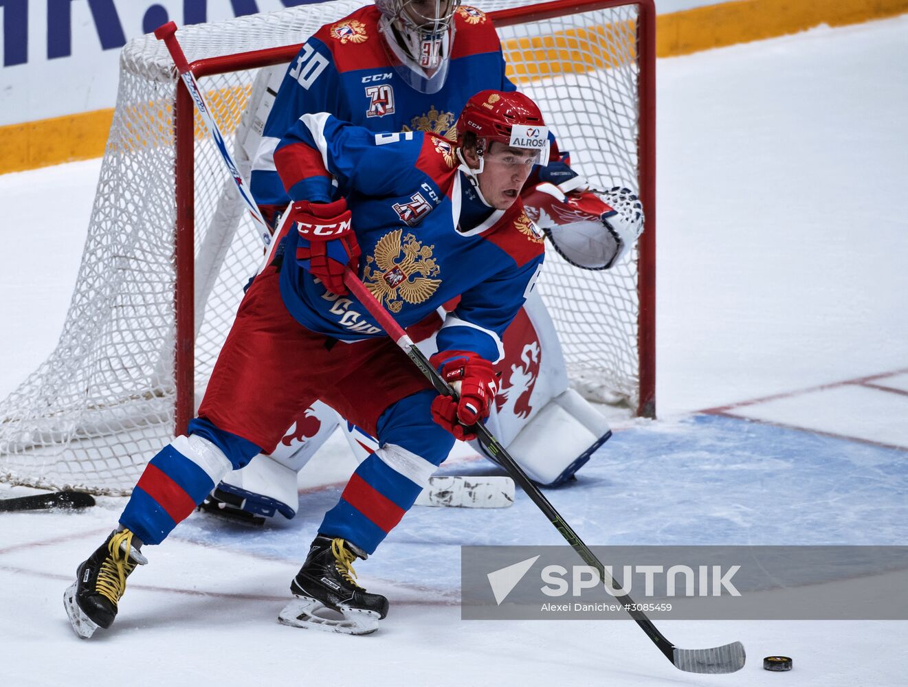 Ice hockey. Alrosa Cup. Norway vs. Russia