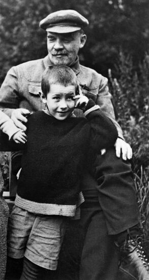 Lenin and his nephew