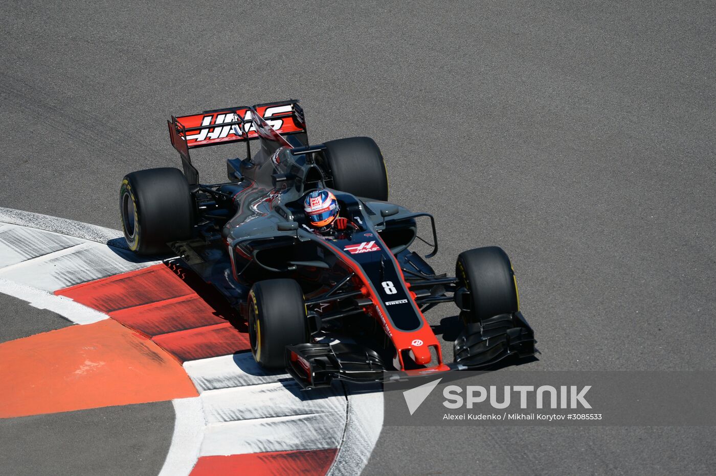 Car racing. Formula 1 Grand Prix of Russia. Free races. First session