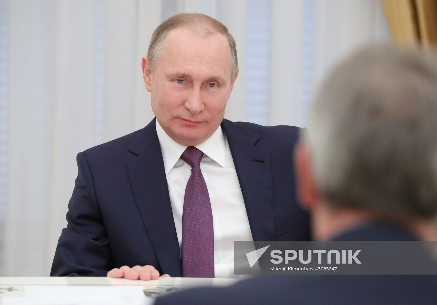 President Putin meets with OMV AG CEO Rainer Seele