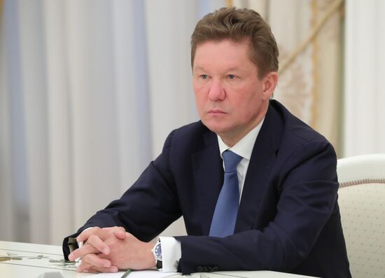 President Putin meets with OMV AG CEO Rainer Seele