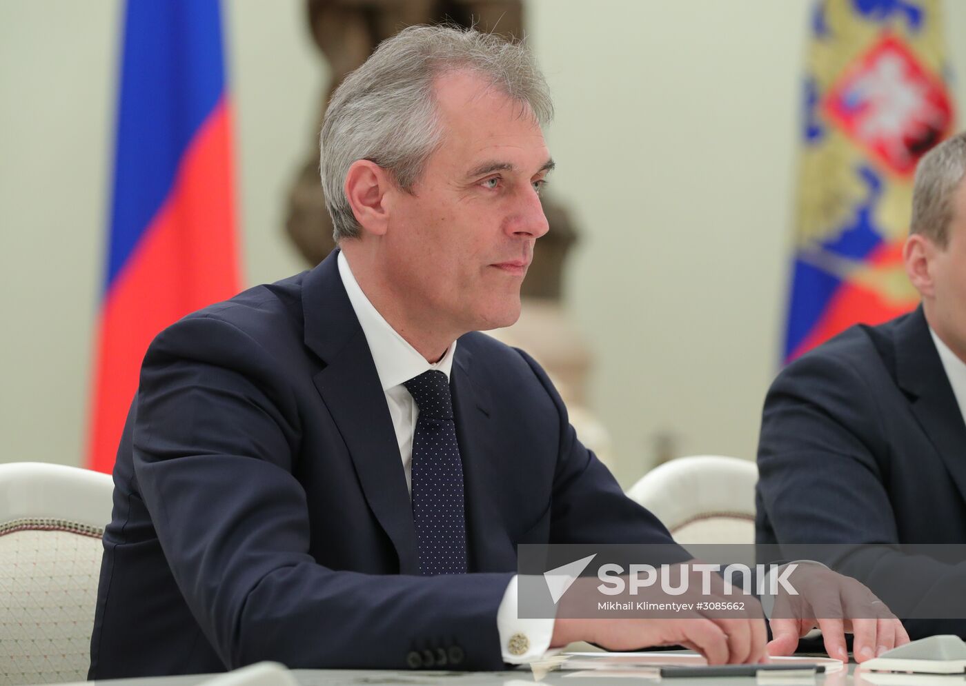 President Putin meets with OMV AG CEO Rainer Seele