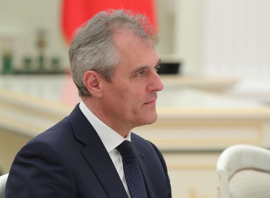 President Putin meets with OMV AG CEO Rainer Seele