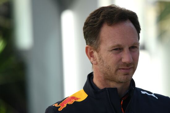 Car racing. Formula 1 Grand Prix of Russia. Free races. First session